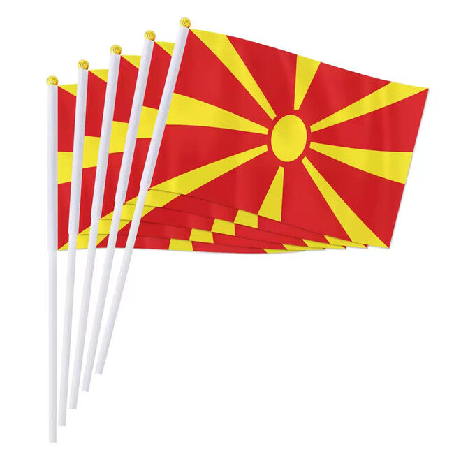 WARAGOD steag de fluturat Macedonia de Nord, 30 x 40 cm