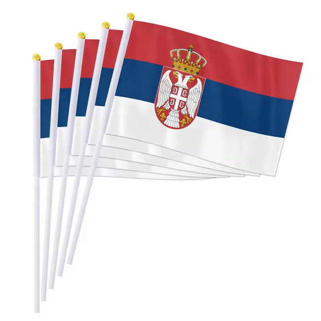 WARAGOD steag de fluturat Serbia, 30 x 40 cm