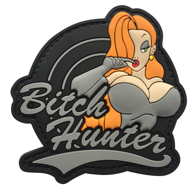 WARAGOD 3D Bitch Hunter emblemă 7.8x7.6cm