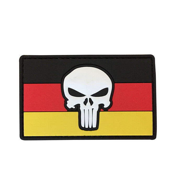 WARAGOD 3D DE Punisher emblemă 8.5x5cm
