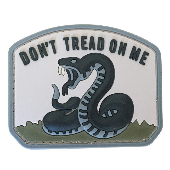 WARAGOD 3D emblemă Don't Tread On Me 7x6cm