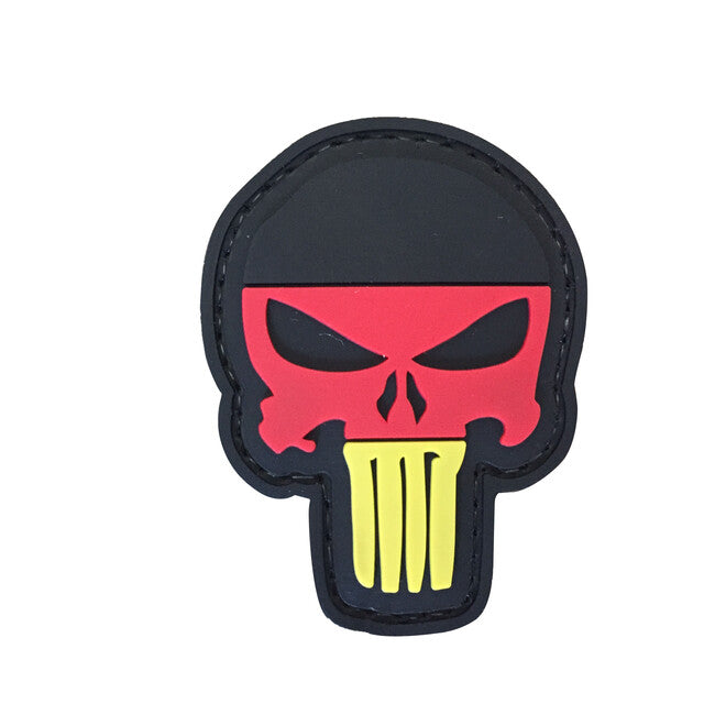 WARAGOD 3D German Punisher emblemă 6x4.5cm