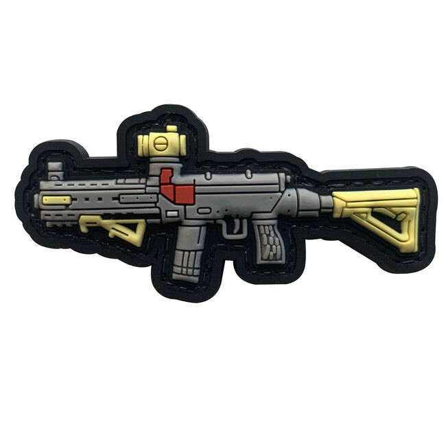 WARAGOD 3D GUN emblemă 7.2x3.5cm