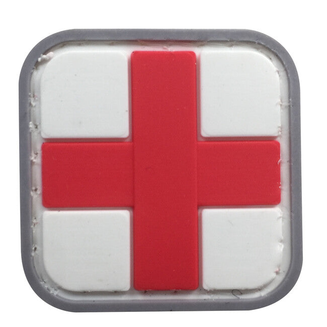 WARAGOD 3D Medic emblemă albă 3x3cm