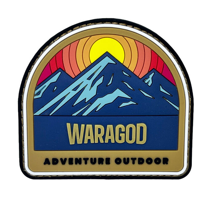 WARAGOD 3D Outdoor emblemă 7x5cm