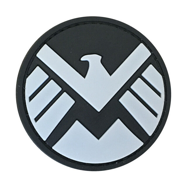 WARAGOD 3D Round Marvel Shield emblemă 6cm
