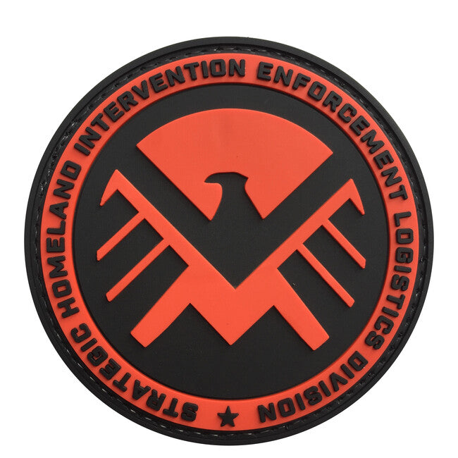 WARAGOD 3D Strategic Homeland Intervention Enforcement Logistics Division emblemă 8cm