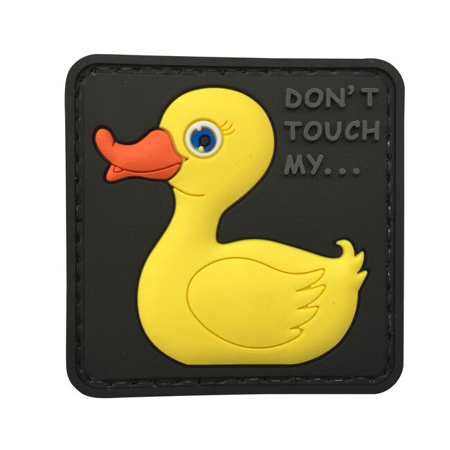 WARAGOD Tactical Rubber Duck 3D emblemă 5x5cm, cauciuc