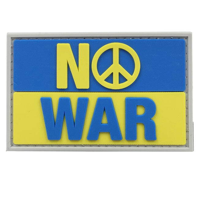 WARAGOD Emblemă No war PVC