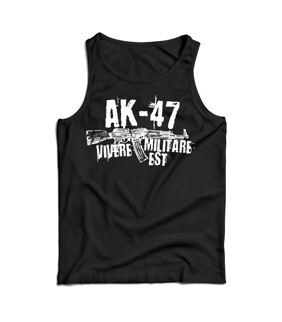 DRAGOWA Seneca maiou pentru bărbați AK-47 160 g/m², negru
