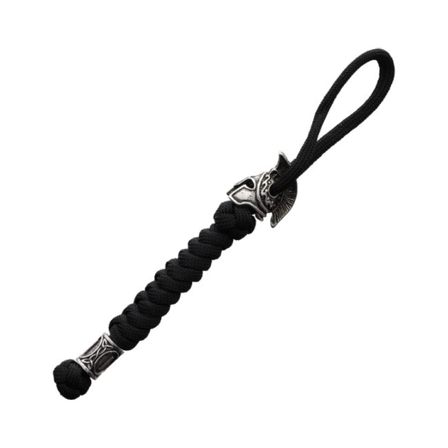 WARAGOD Spartan breloc paracord Nénar, negru