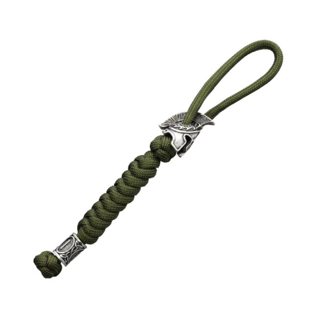 WARAGOD Spartan breloc paracord Nénar, verde