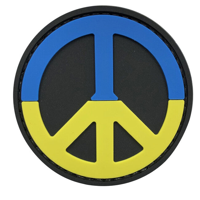 WARAGOD Peace Ukraine emblemă PVC