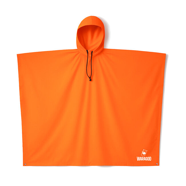 WARAGOD Lag poncho, portocalie