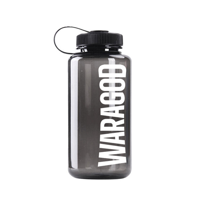 WARAGOD Sigyn sticlă sport lată din tritan 1000 ml, neagră