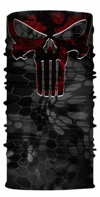WARAGOD Bloody Punisher Skull bandană multifuncțională Värme