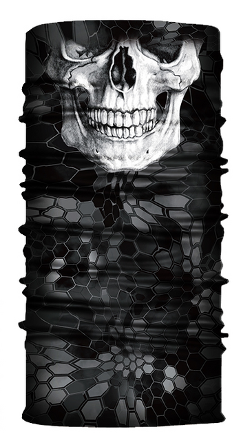 WARAGOD Skull Face bandană multifuncțională Värme