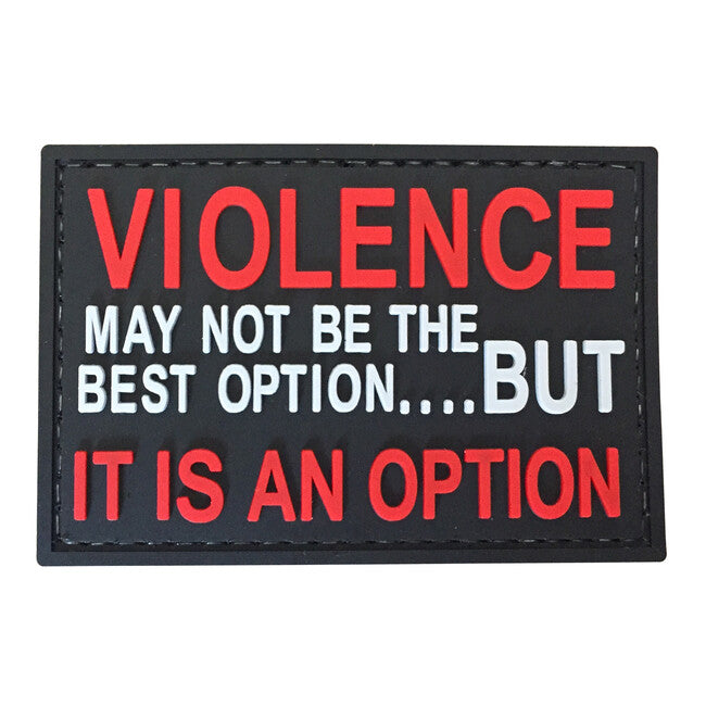 WARAGOD Violence PVC emblemă