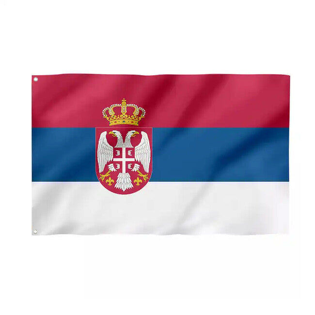 WARAGOD steag Serbia, 150x90 cm