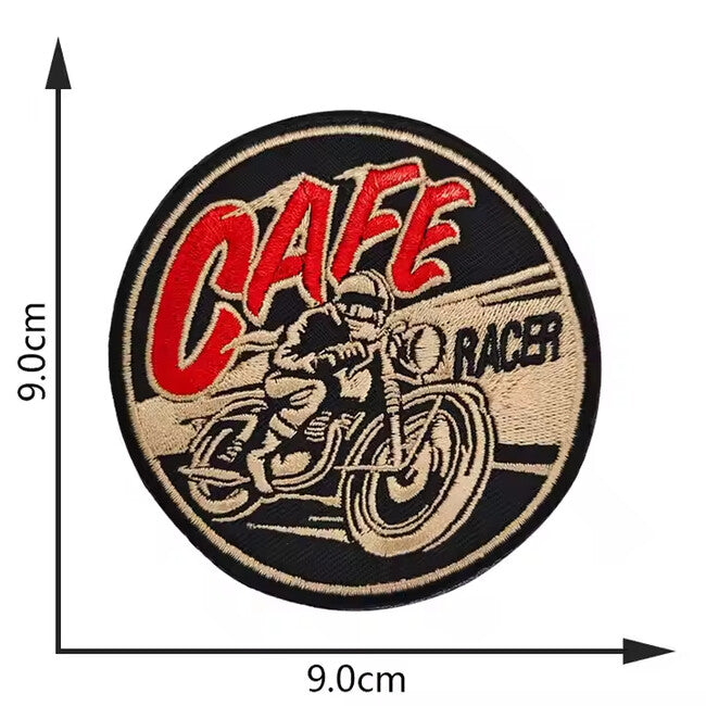 WARAGOD Cafe Racer emblemă brodata
