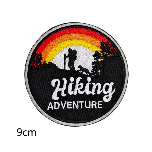 WARAGOD Mountain Camping emblemă brodata 08