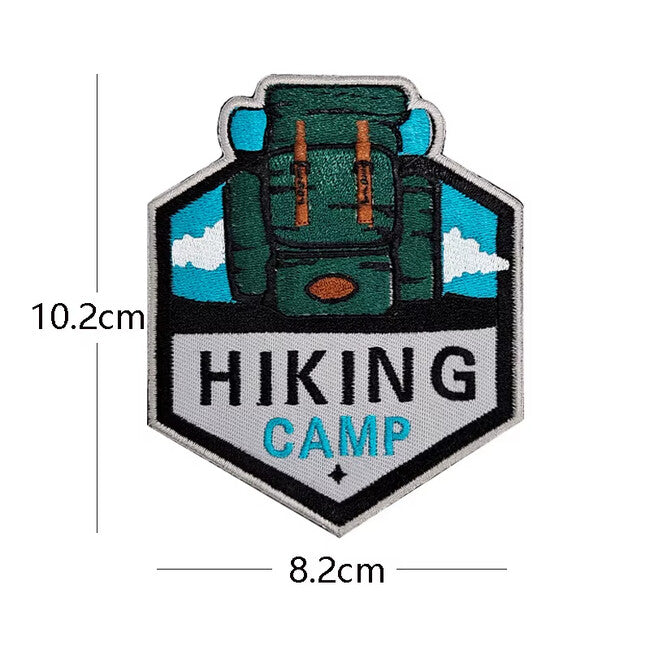 WARAGOD Mountain Camping emblemă brodata 10