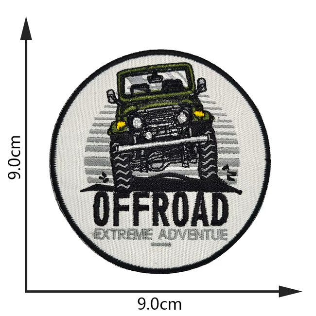 WARAGOD Off Road Extreme Adventure emblemă brodata