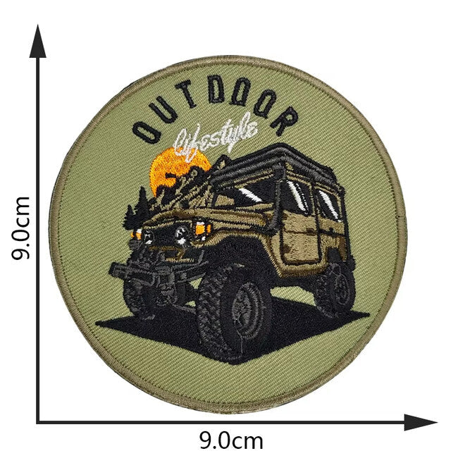 WARAGOD Outdoor Lifestyle emblemă brodata