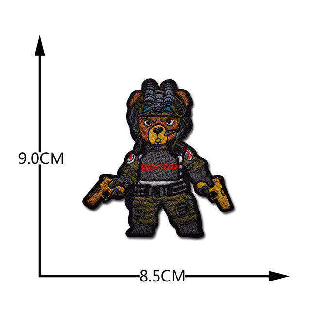 WARAGOD Tactical Bear emblemă brodata