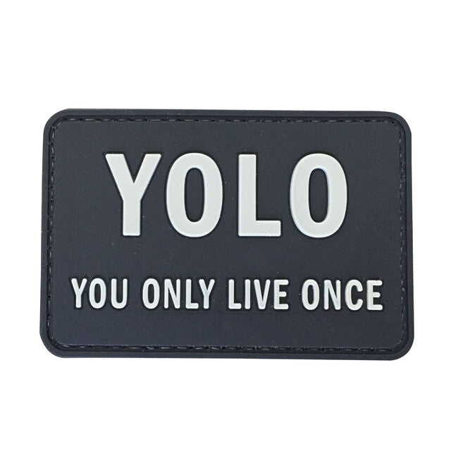 WARAGOD YOLO emblemă PVC