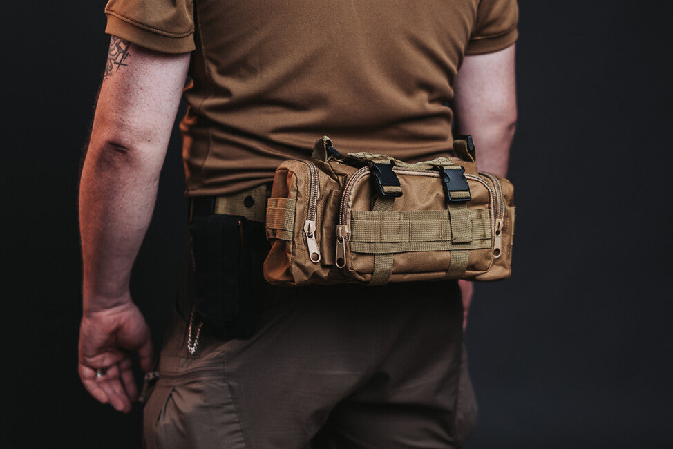 WARAGOD borsetă tactică Höft, kaki