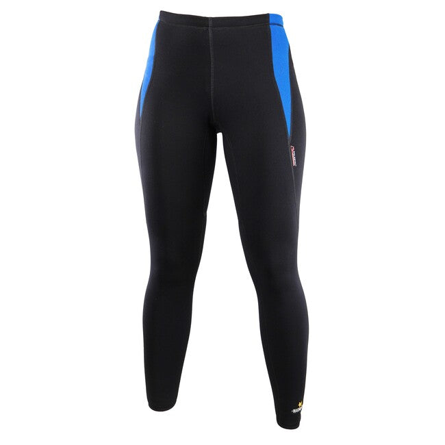 Warmpeace Parana pantaloni, black/royal blue