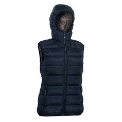 Warmpeace Yuba Lady vestă pentru femei, neagră/maro