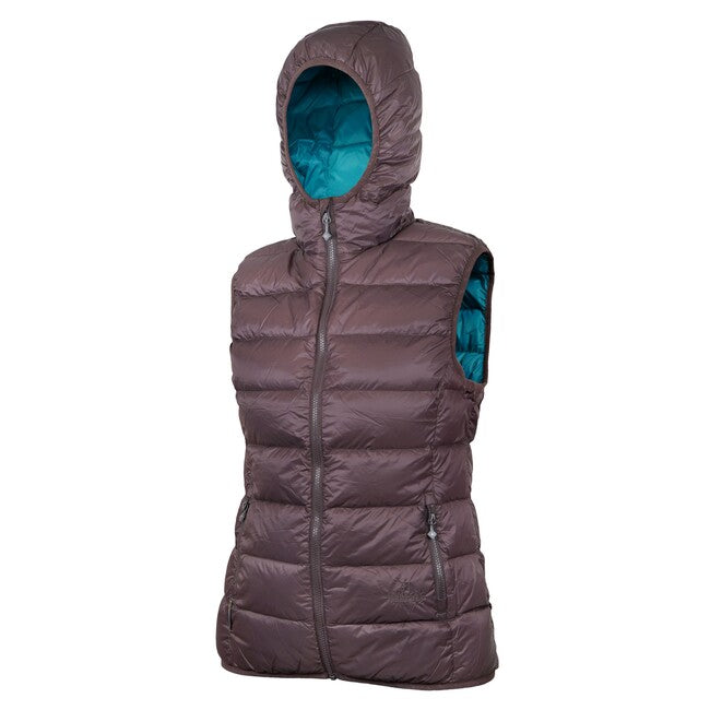 Warmpeace Yuba Lady vestă pentru femei, shale/harbor blue