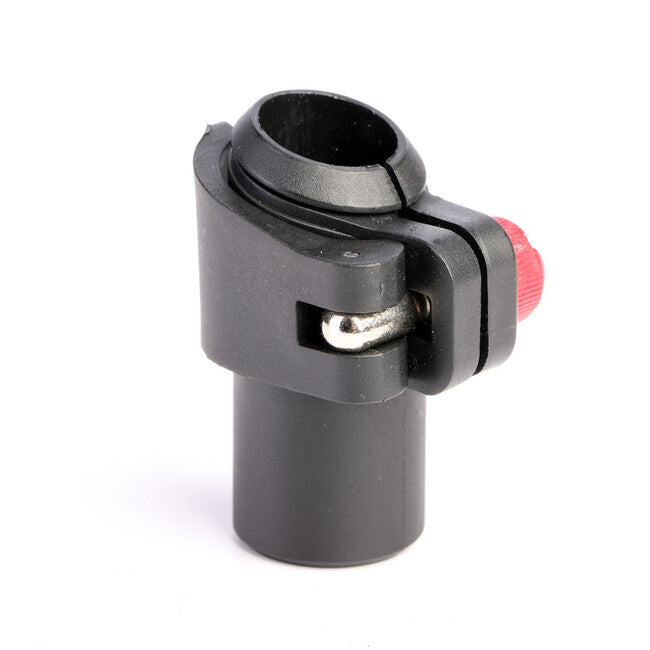 Warp ND FL-14 flip-lock mecanism, corp negru/pârghie din plastic negru/piuliță roșie, diametru 18mm