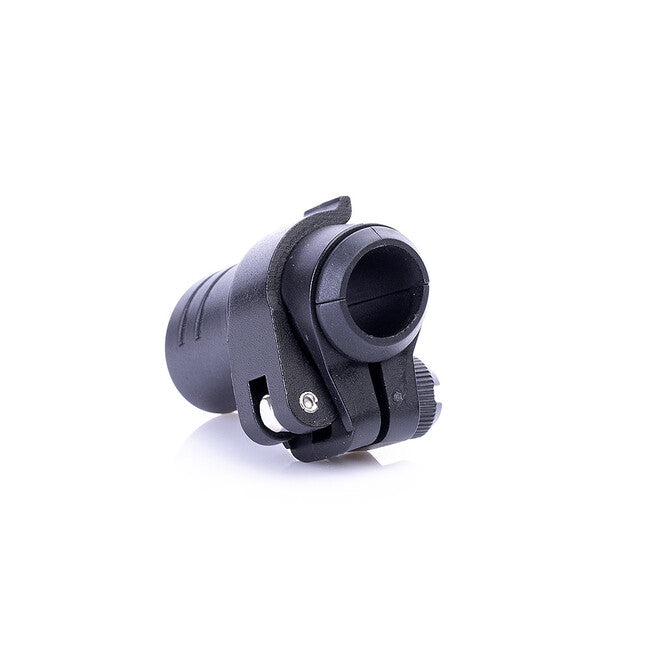 Warp ND FL-17 flip-lock mecanică plastic negru/pârghie alu neagră/piuliță neagră, pentru diametru 18mm