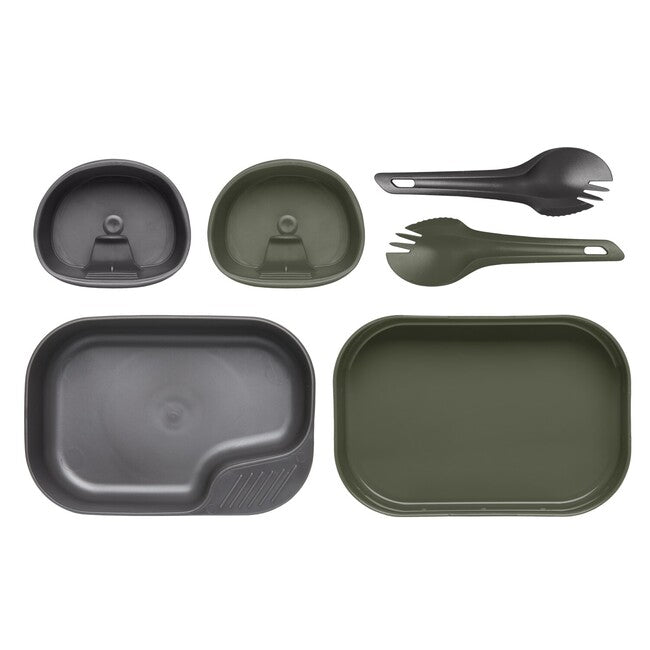 wildo DUO Light set de camping 6621 id, Olive Green / Dark Grey