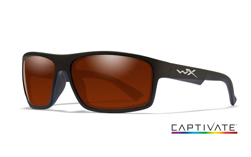 Wiley X Captivate Peak ochelari polarizați, copper mirror