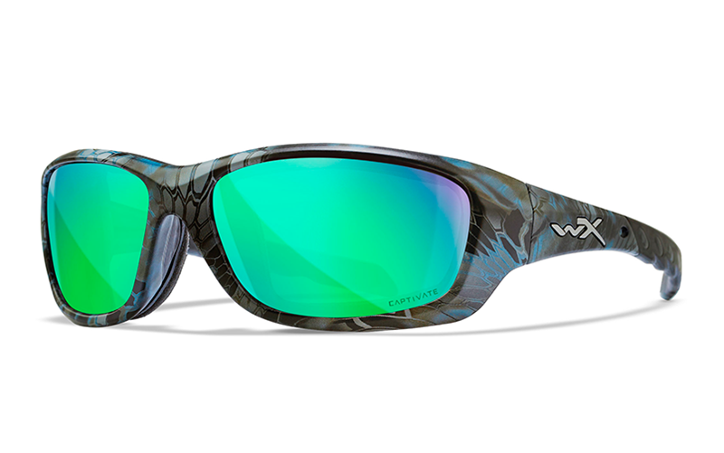 WILEY X GRAVITY ochelari de soare polarizați, oglindă verde