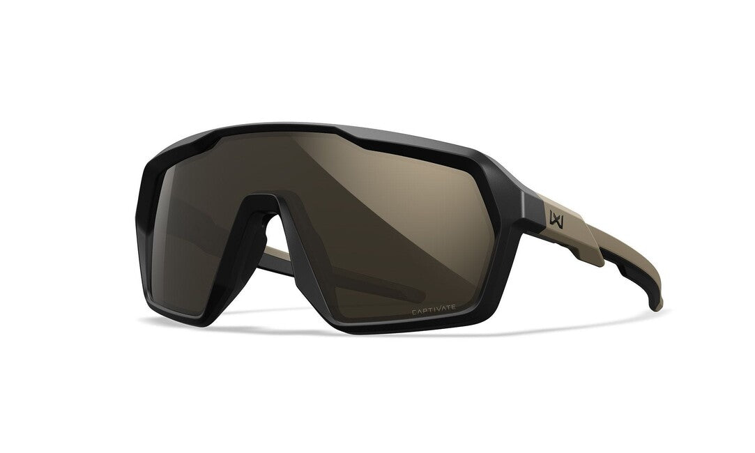 Wiley X Citadel ochelari de soare Captivate tungsten mirror/matte black/tan