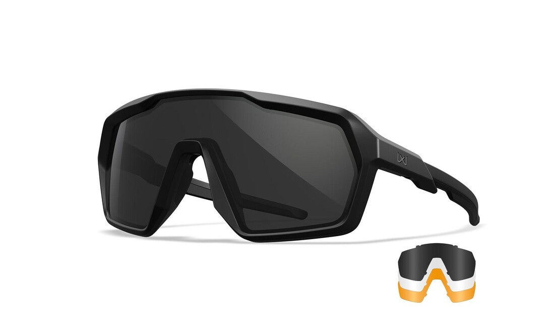 Wiley X Citadel ochelari de soare, Clear/grey/light rust/matte black