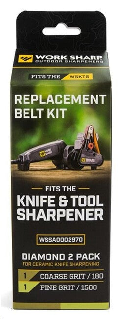 Work Sharp set de benzi de șlefuit cu diamant