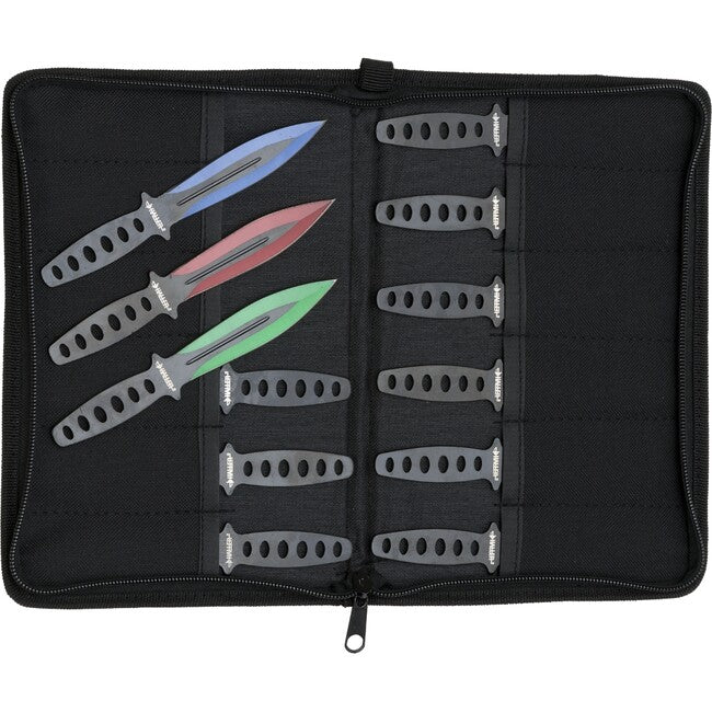 Haller set cuțite de aruncare 12 bucăți 12tlg multicolor, multicolor