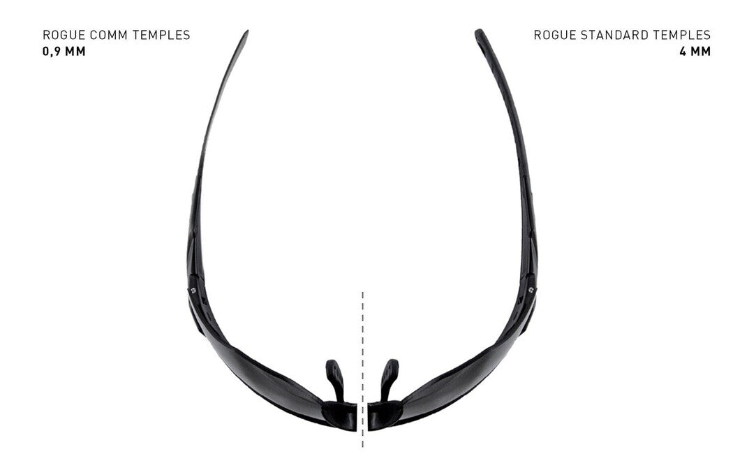 WILEY X Rogue comm ochelari tactici – gri + lentile clare / ramă sable