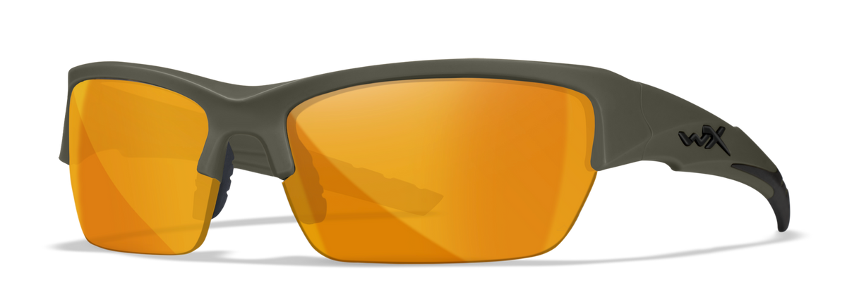 WileyX VALOR 2.5 ochelari, Grey / Clear / Light Rust, green