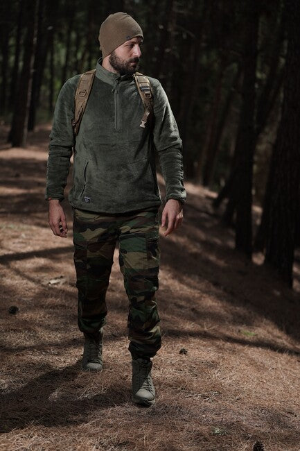 Pentagon Grizzly hanorac, negru