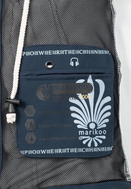 Marikoo ZIMTZICKE P geacă softshell de iarnă pentru femei cu glugă