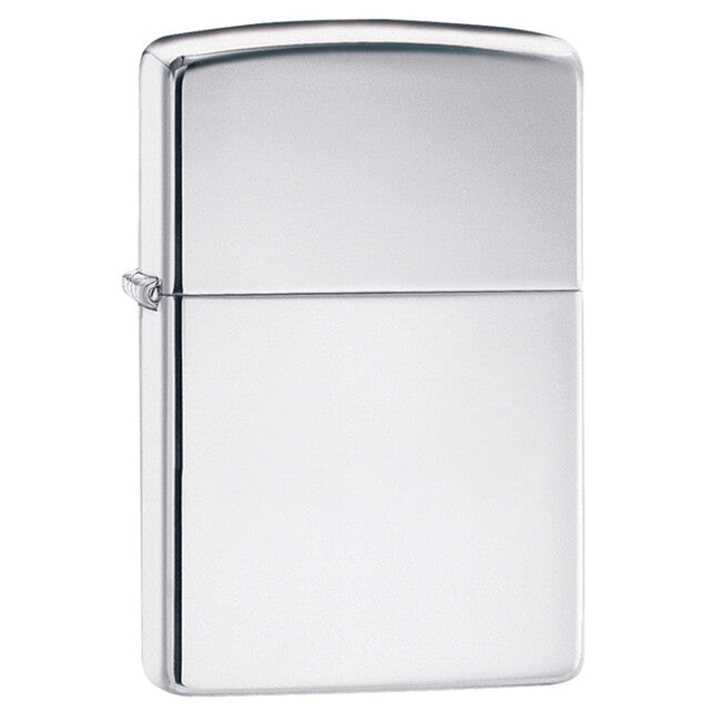 Zippo brichetă cu benzină, high polish chrome