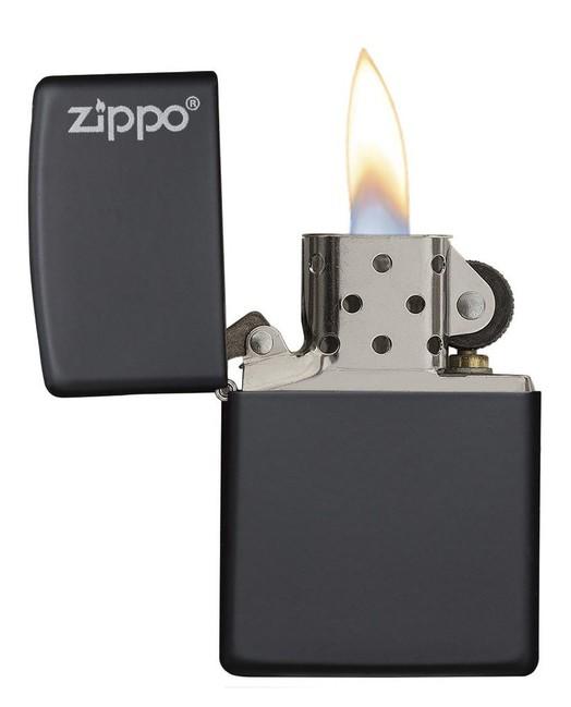 Zippo brichetă pe benzină negru mat