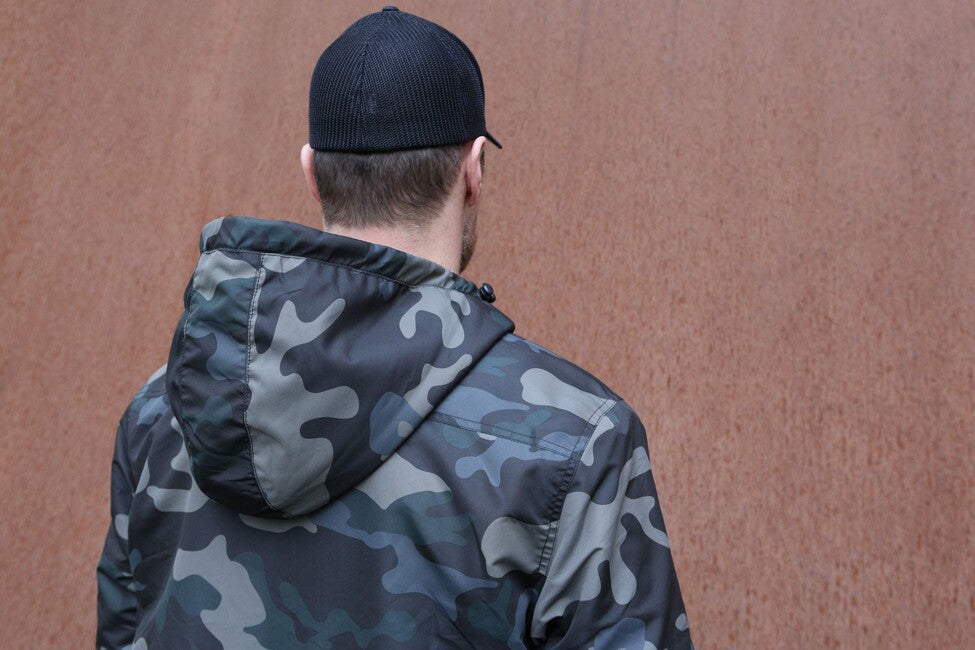 Brandit Windbreaker Frontzip geacă, Woodland
